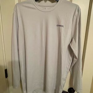 Magellan Outdoors Light Gray Long Sleeve Tee